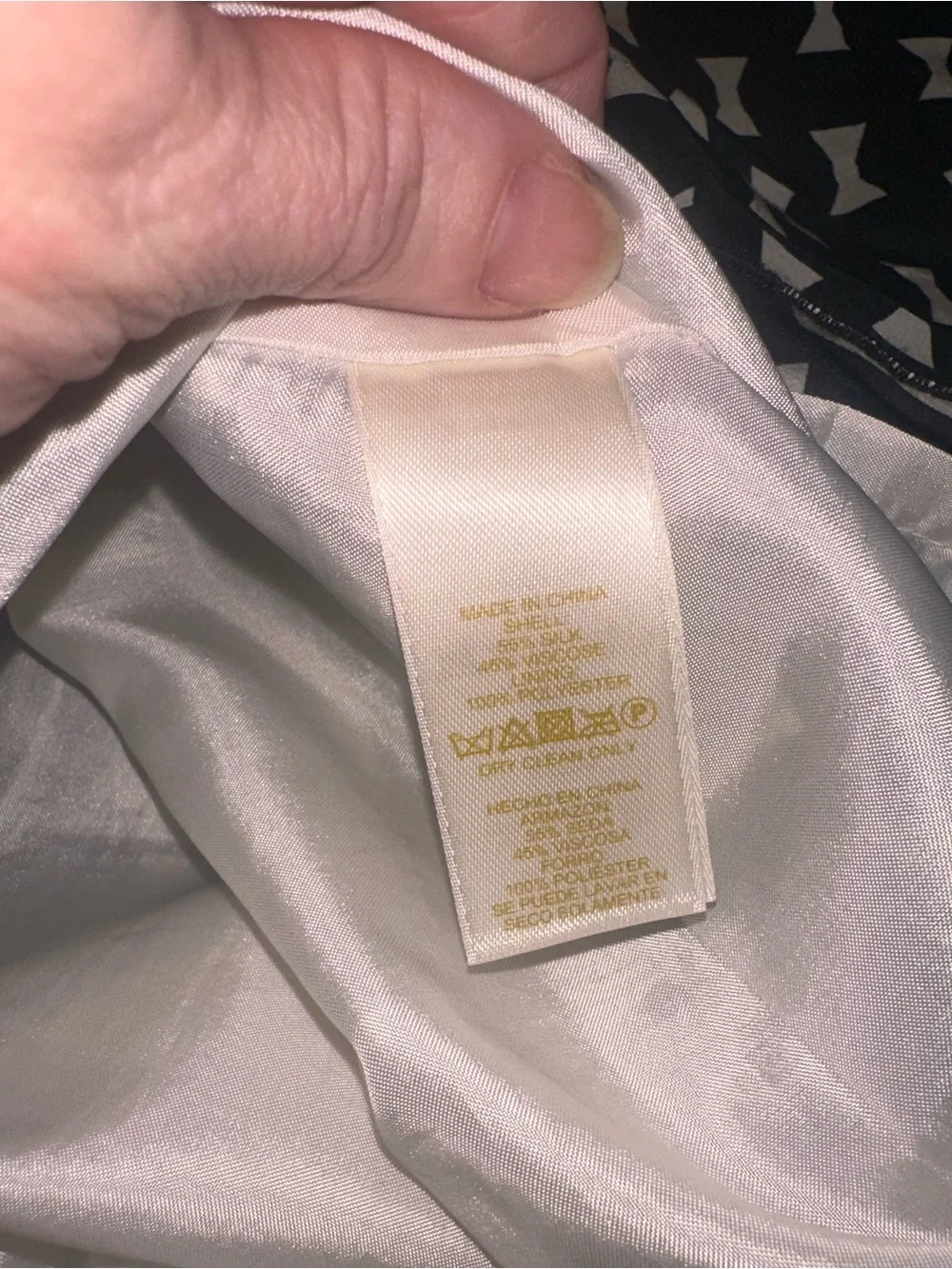 Kate Spade Silk Blend Size 8 Black and White Bow Printed A-Line Skirt